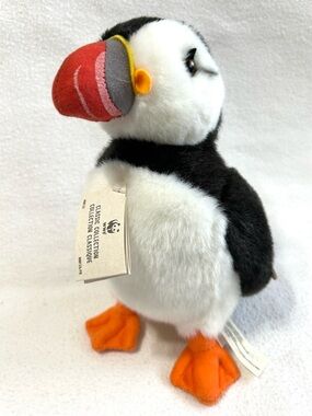 WWF Atlantic Puffin Plush Classic Collection World Wildlife Fund